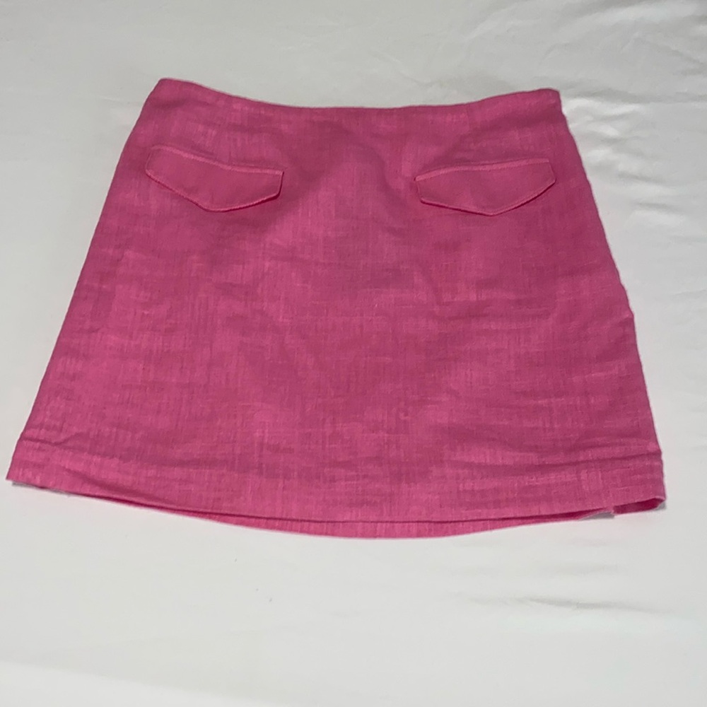 H&M Linen Mini Skirt